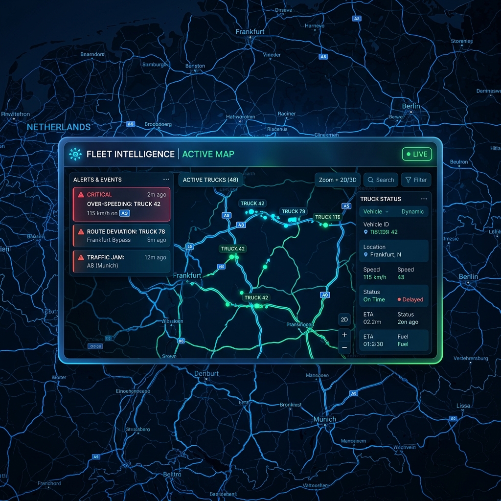 Live Dashboard Tracking UI